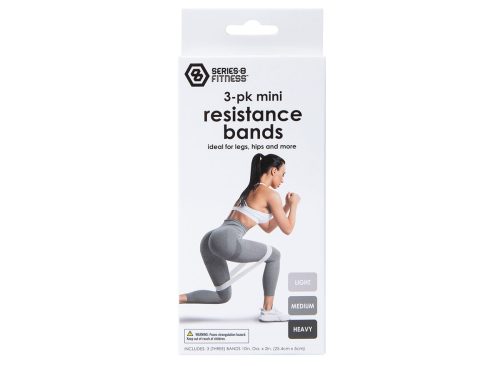 Series-8 Fitness™ Mini Resistance Bands 3-Pack