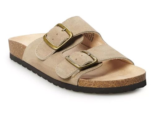 Sonoma Goods For Life® Artwork Women's Leather Sandals