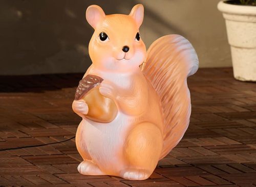 Squirrel with Acorn Blow Mold