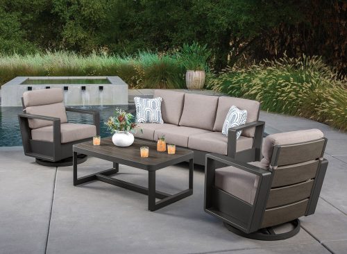 SunVilla Alden 4-piece Outdoor Patio Seating Set