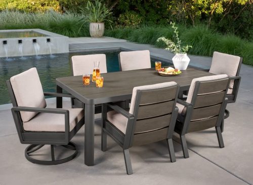 SunVilla Alden 7-piece Outdoor Patio Dining Set