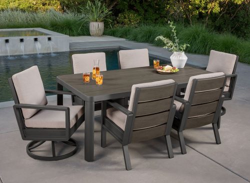 SunVilla Alden 7-piece Outdoor Patio Dining Set