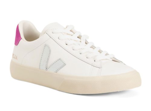 VEJA Made In Brazil Leather And Suede Campo Sneakers