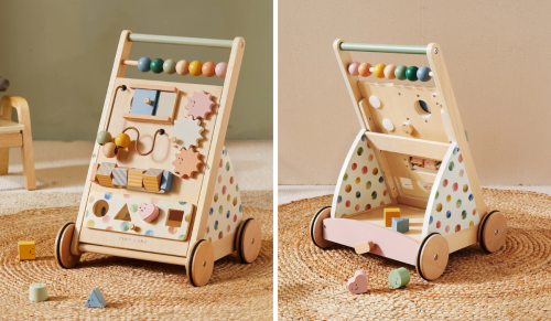 Tiny Land Wooden Baby Walker