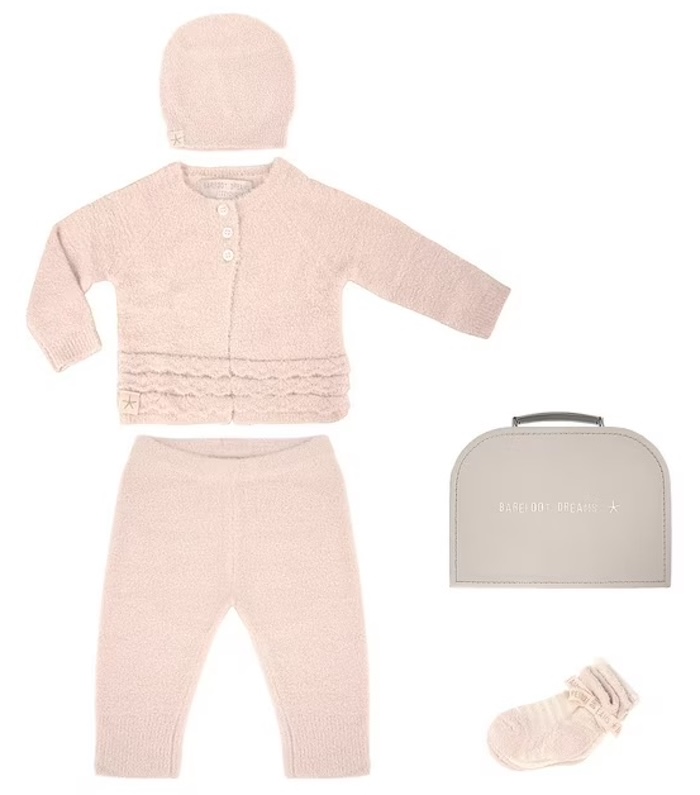 Barefoot Dreams Girls Heirloom Newborn Set