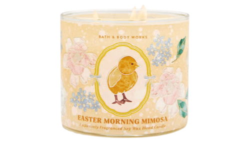 Bath & Body Works Easter Morning Mimosa 3-wick candle