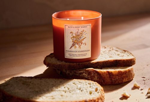 Homemade Sourdough candle