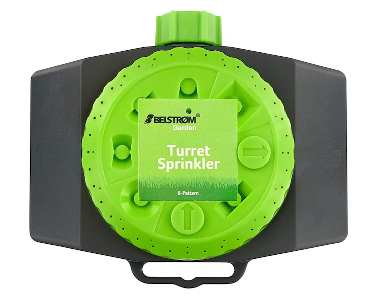 Belstrom Garden 8 Pattern Turret Sprinkler