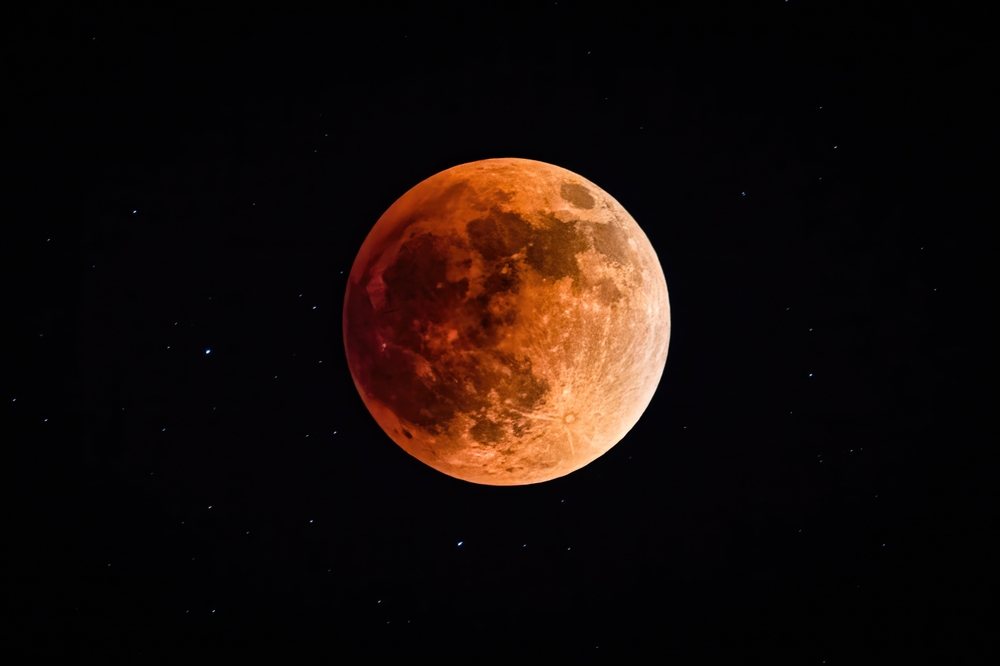 A Blood Moon Eclipse
