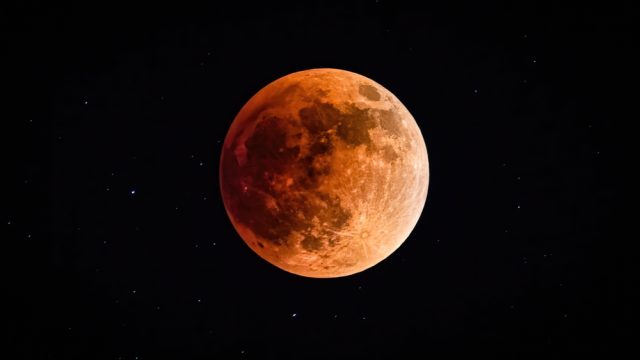 A Blood Moon Eclipse
