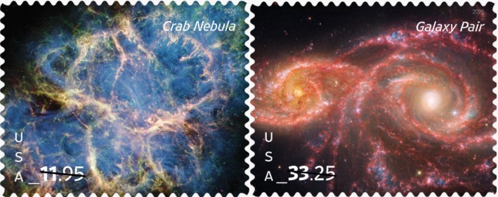 NASA Space Stamps