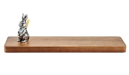 easter bunny serving tray