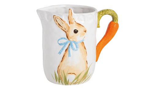 easter bunny pitcher