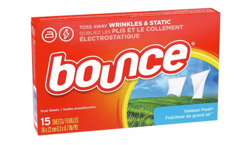 bounce dryer sheets