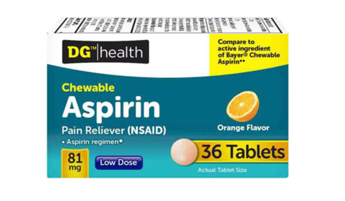 chewable aspirin