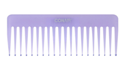 purple Conair comb