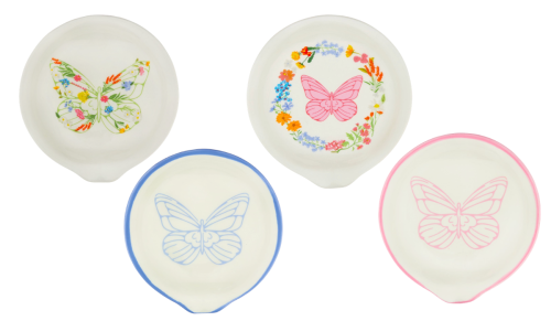 butterfly spoon rests
