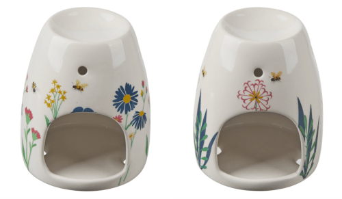 floral ceramic warmers