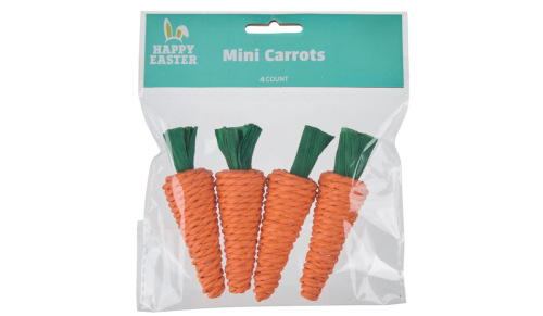 decorative mini carrots