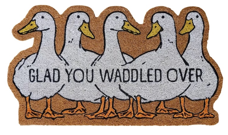 Red Shed Duck Door Mat
