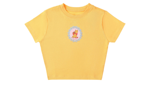 Winnie the Pooh yellow baby tee
