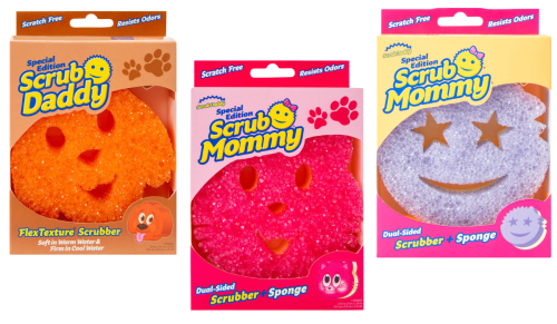 Scrub Daddy and Scrub Mommy sponges