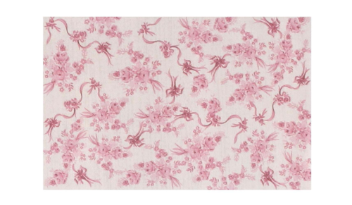 pink floral area rug