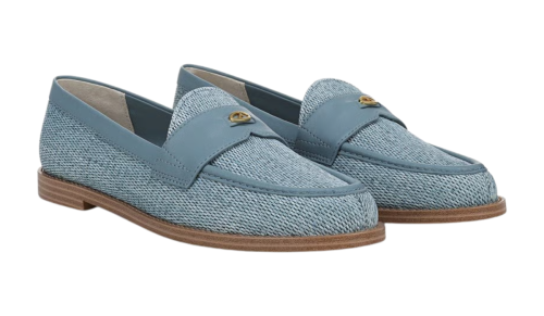 blue loafers