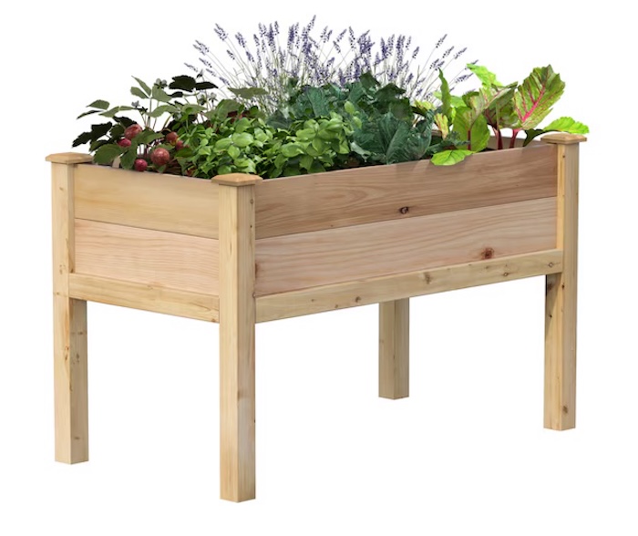 Greenes Fence Cedar Raised Planter Box