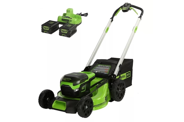 Greenworks Battery Self-Propelled Push Lawn Mower