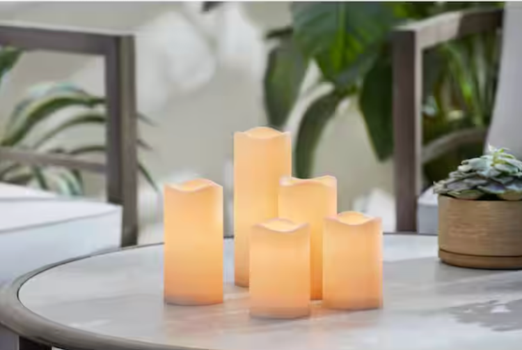 Hampton Bay Outdoor LED Candles
