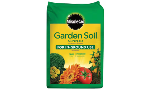 Miracle Gro garden soil