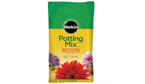 Miracle Gro potting mix