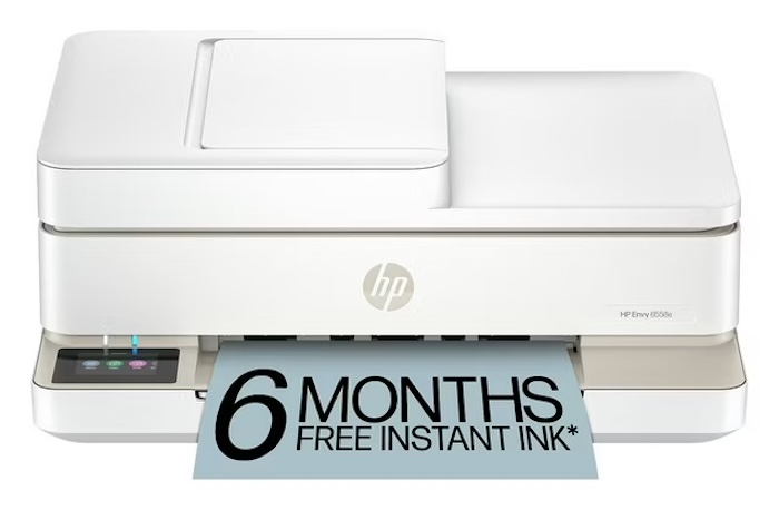 HP Envy 6558e Color Photo Inkjet Printer