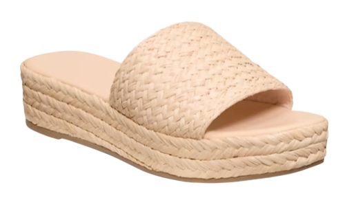beige espadrille platform sandals