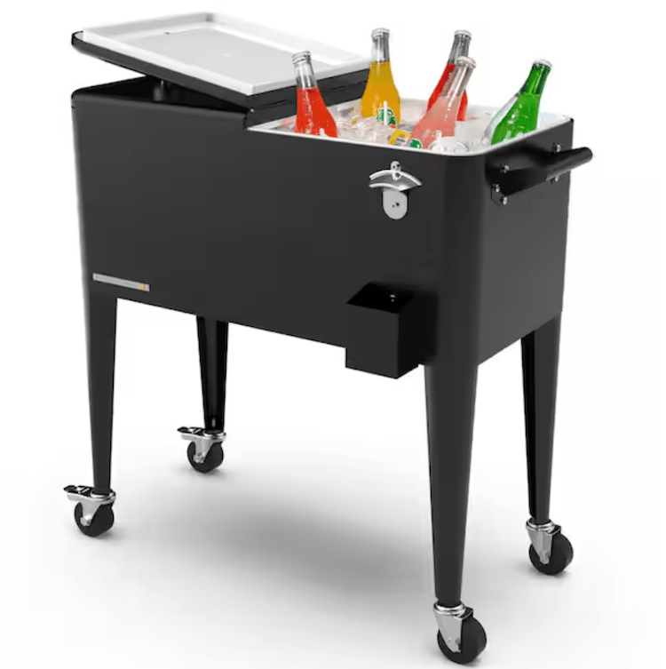 Permasteel Outdoor Rolling Patio Cooler