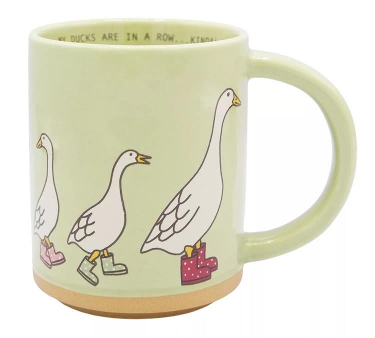 Red Shed Ceramic Duck Mug