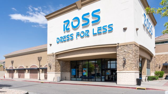 A Ross Dress for Less storefront