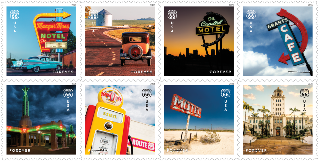 Route 66 Stamps