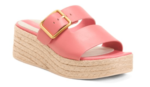 peach wedge espadrilles