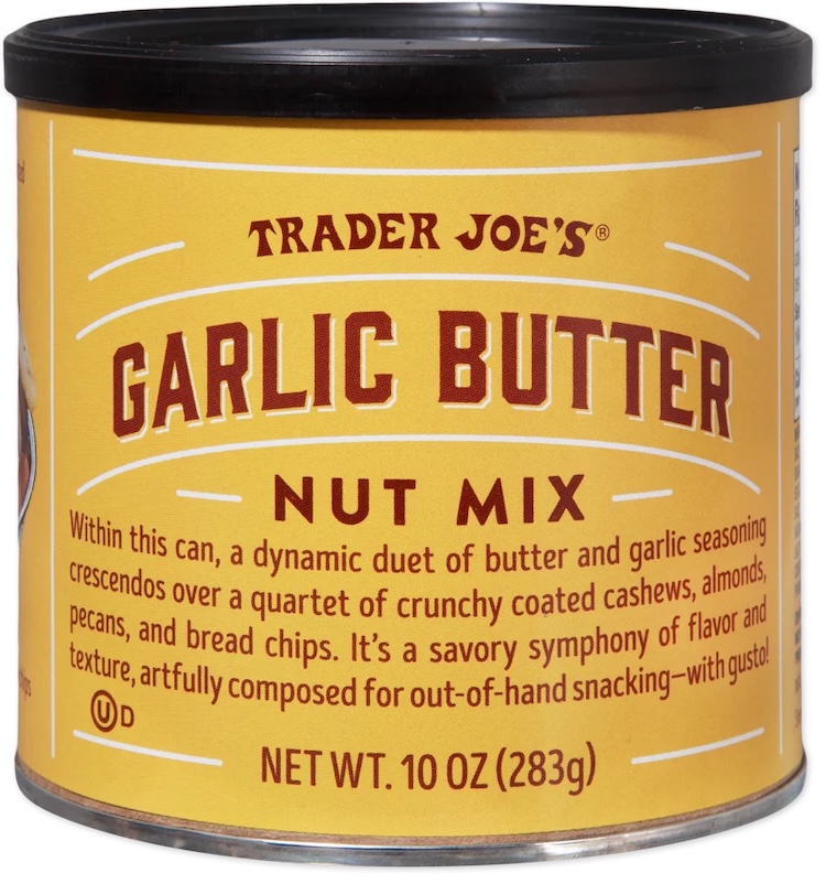 Trader Joe's Garlic Butter Nut Mix