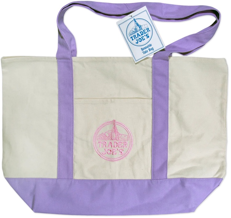 Lavender Canvas Tote Bag