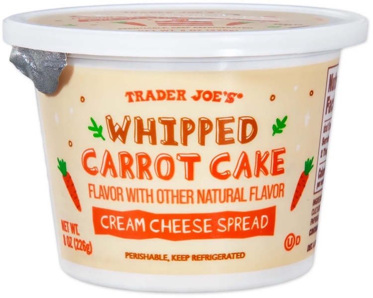 Whipped Carrot Cake Cream Cheese Spread