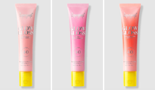 Supergoop lip glosses