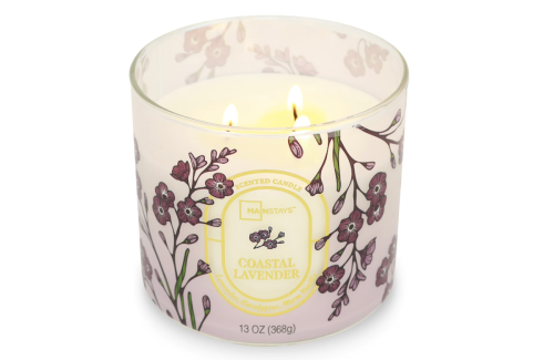 coastal lavender candle