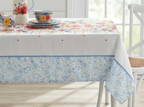 flower tablecloth