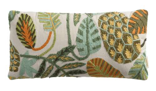 botanical lumbar pillow