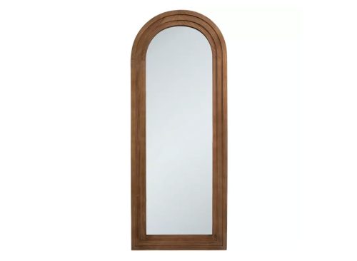 Arch Wood Wall Mirror