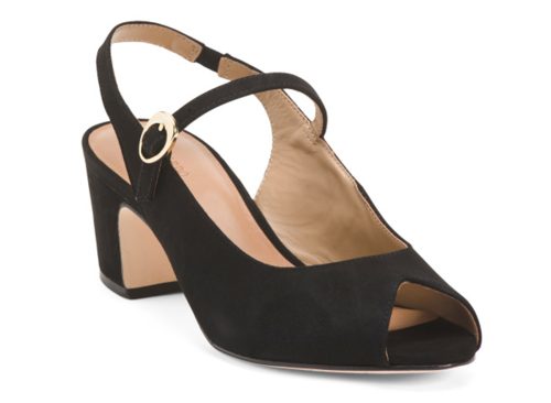 BERNARDO Made In Spain Balien Slingback Mary Jane Heels