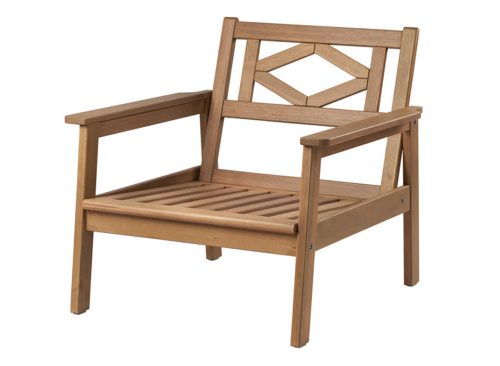 BONDHOLMEN Armchair, outdoor, brown